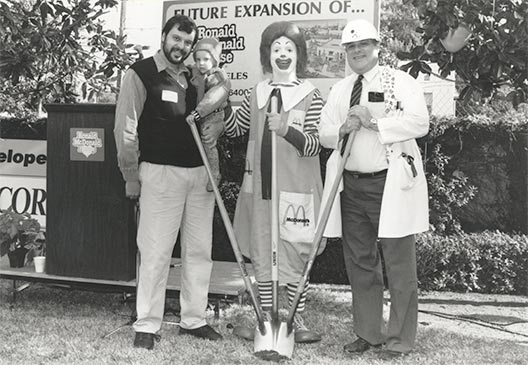 Ronald McDonald House Charities groundbreaking